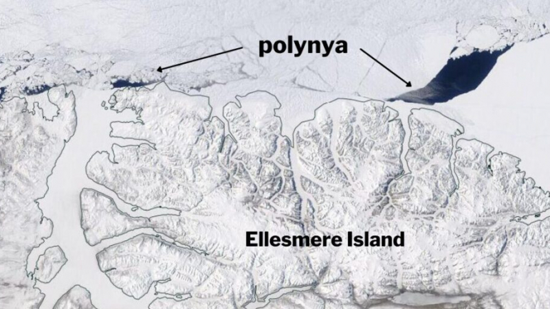 Най-старият арктически ледник започна да се руши със страшна сила