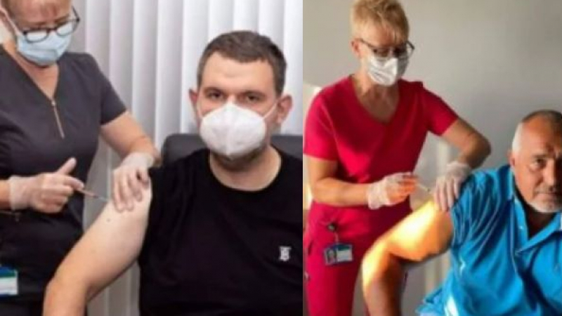 Разбра се коя е медсестрата, ваксинирала Борисов, Карадайъ и Пеевски