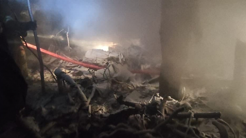 Самолет се разби в Русия, всички на борда са загинали ВИДЕО