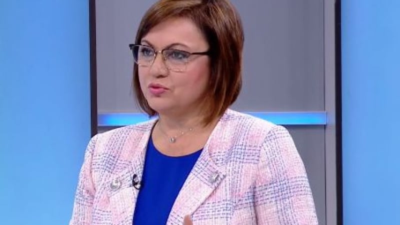 Нинова категорична: Служебният кабинет веднага трябва да направи това!