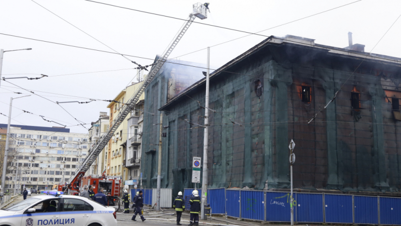 Развръзка: Оковаха в белезници виновника за огнения ад в София