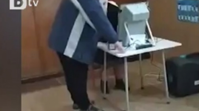 Скандал в изборна секция във Врачанско ВИДЕО