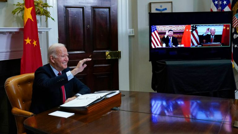 Виртуална среща: Си Дзинпин нарече Джо Байдън "стар приятел"