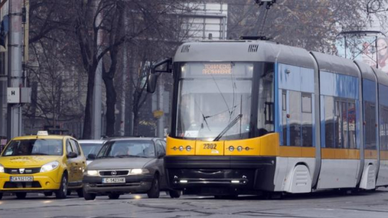 Две трамвайни линии ще бъдат спрени заради ремонт в София