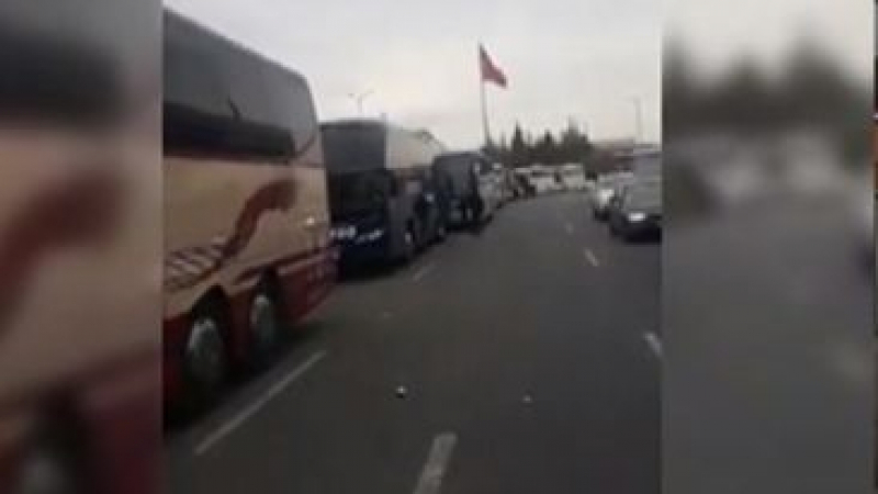Спряха над 30 автобуса от Турция за проверка на „Капитан Андреево“