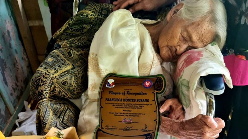 На 124 години почина най-възрастният човек на Земята, коя беше Франциска Сузано 