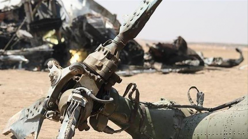 Военен хеликоптер катастрофира, 14 души загинаха ВИДЕО