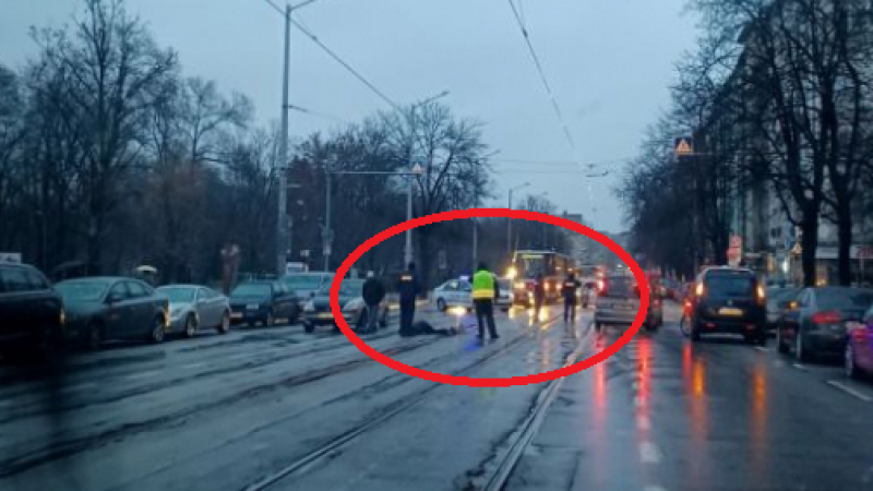 Първо в БЛИЦ! Ужасяващ инцидент на централен столичен булевард в ранни зори СНИМКИ 18+