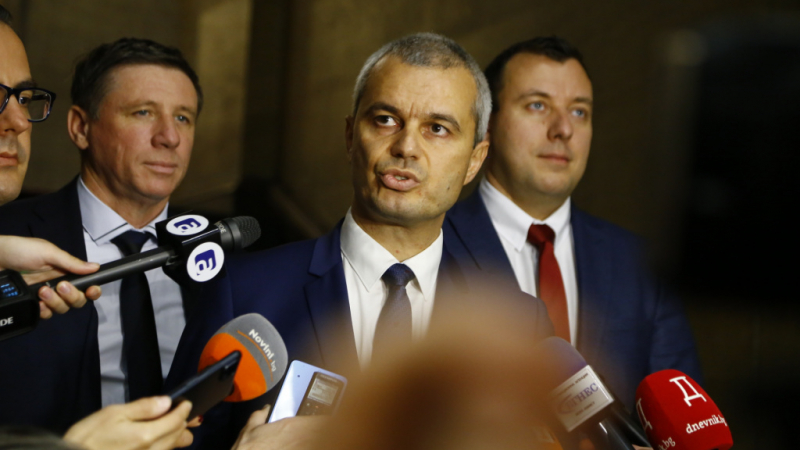 Костадин Костадинов с нов залп към коалицията  