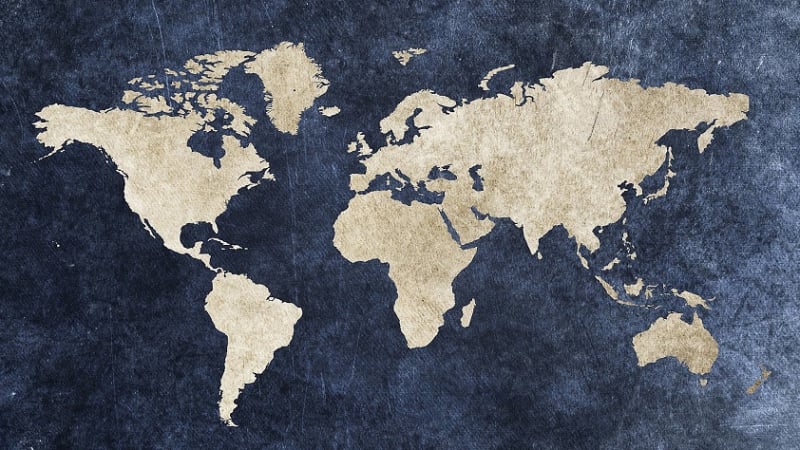 Карта на света озадачи мрежата, Русия е по-малка от... ВИДЕО