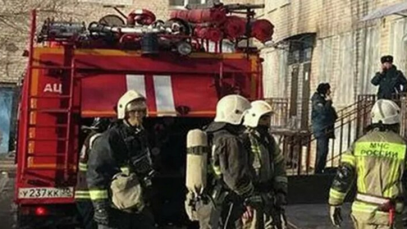 Смъртоносен огнен ад в COVID отделение в Русия ВИДЕО