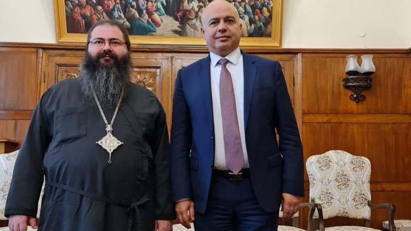 Георги Свиленски се срещна с главния секретар на Светия синод 