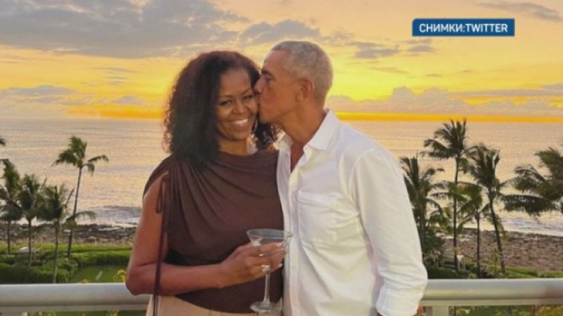 Барак Обама с романтично послание към съпругата си Мишел за рождения й ден ВИДЕО