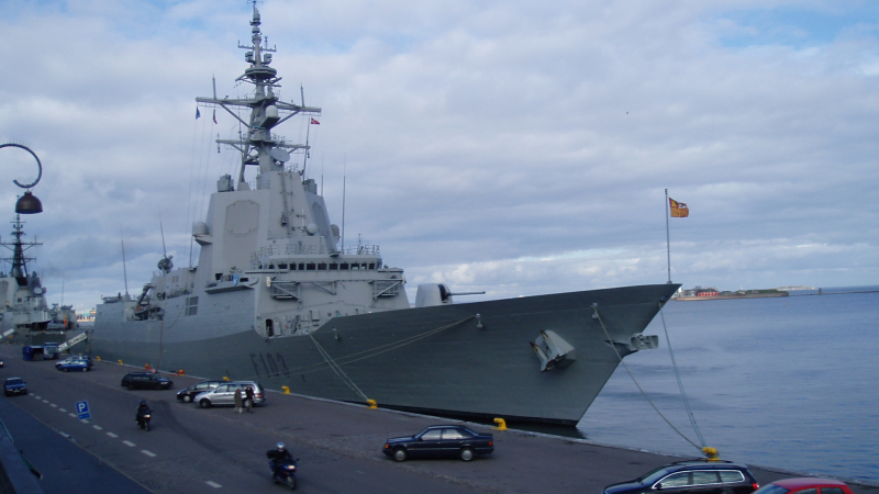 Испански страшен военен кораб потегли за Черно море, за да ни пази от Русия