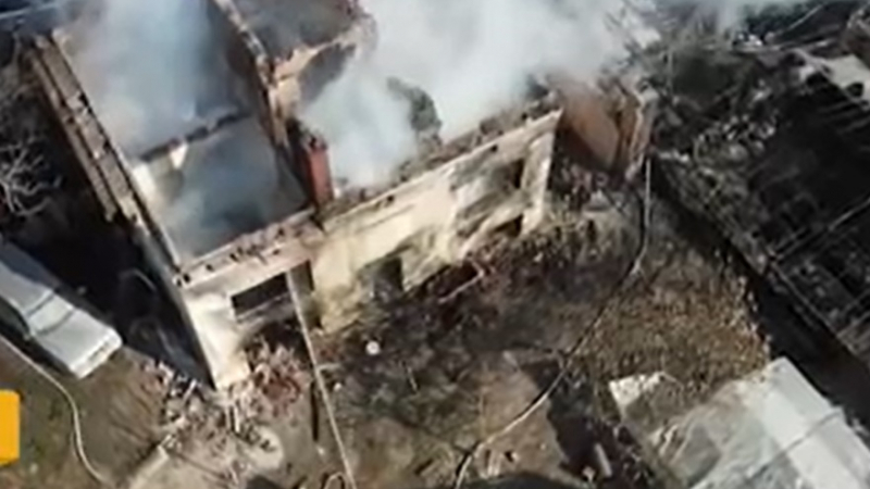 Шокиращо ВИДЕО: Пожар изгори до основи дом на семейство с дете в Горна Оряховица 