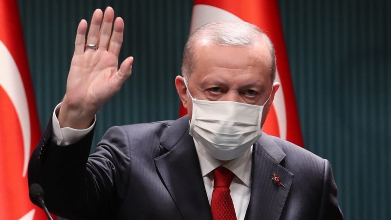 Турският президент Ердоган е с COVID-19