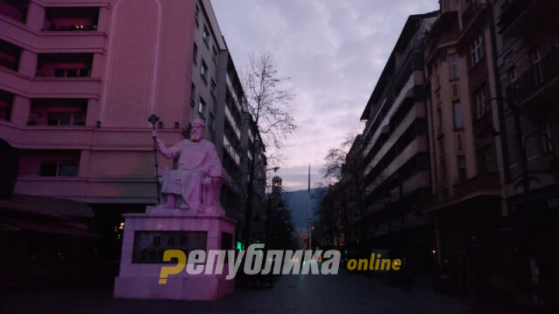 Голяма авария остави на тъмно почти цяло Скопие СНИМКИ