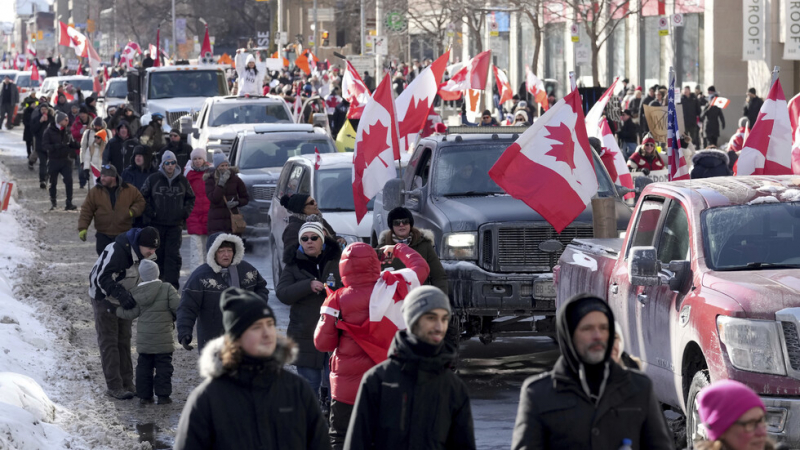 Първа оставка в Канада заради „Конвоя на свободата”