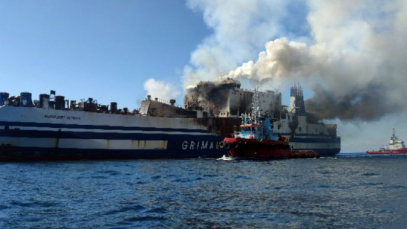 Най-страшната вест дойде след пожара на ферибота в Йонийско море 