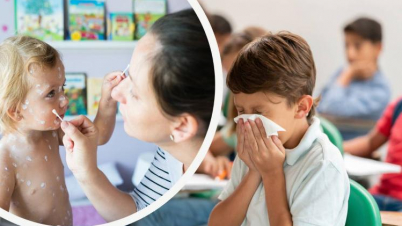 След К-19: Коктейл от грип и шарка напада децата в забавачките и училищата