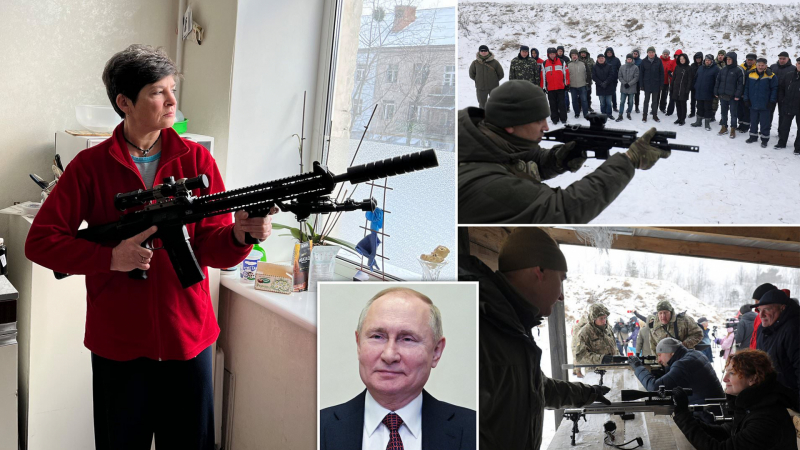 Бойна готовност: Украйна разреши носенето на огнестрелно оръжие от цивилни