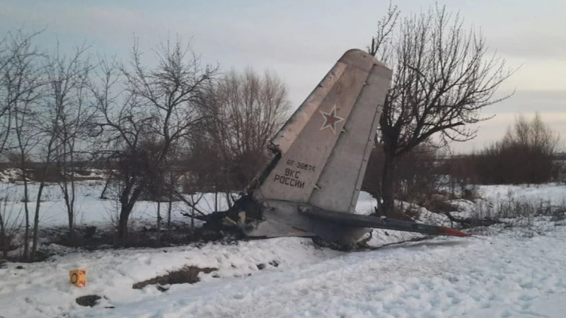 Извънредно: Руски самолет се разби край Воронеж, има жертви! ВИДЕО 18+