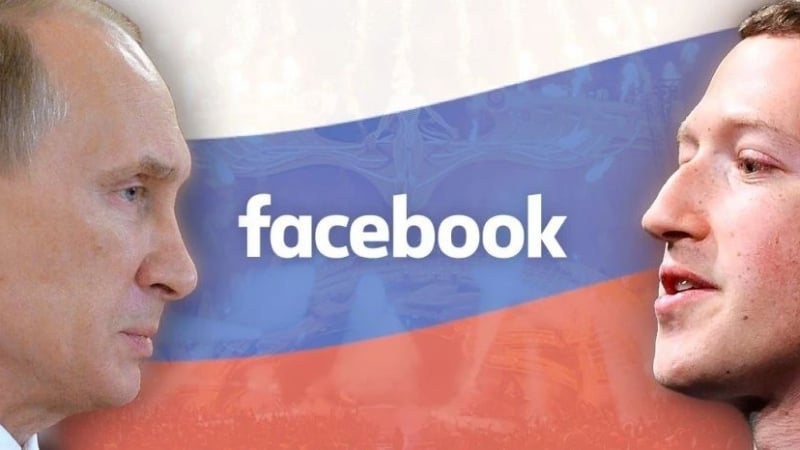 Тотална война: Путин удари тежко по Зукърбърг и социалната му мрежа