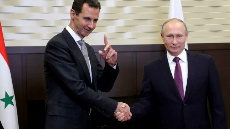 Башар Асад подкрепил Путин за Украйна