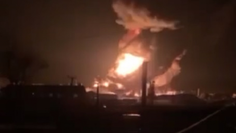 Мощна експлозия отекна край Киев ВИДЕО
