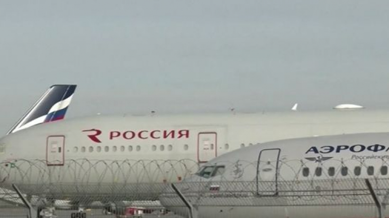 Руската авиокомпания „Аерофлот” спира всички полети за Европа
