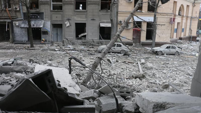 Унищожено е консулството в Харков на държава от ЕС и НАТО
