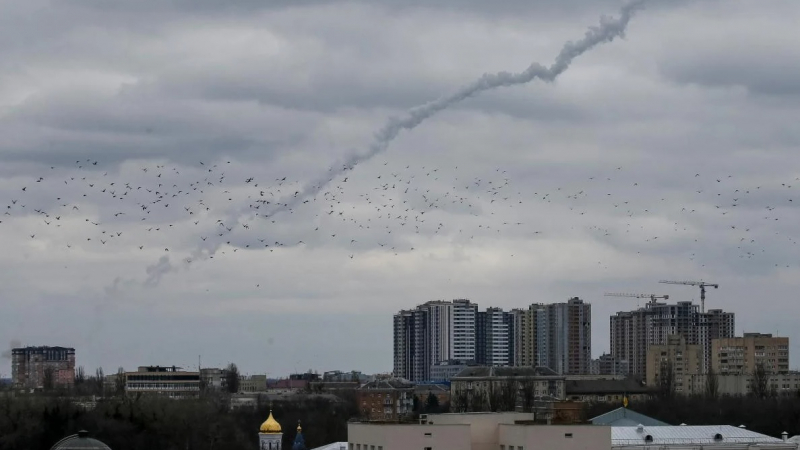 Руското МО показа на Пентагона какво се случва с големите колони край Киев ВИДЕО