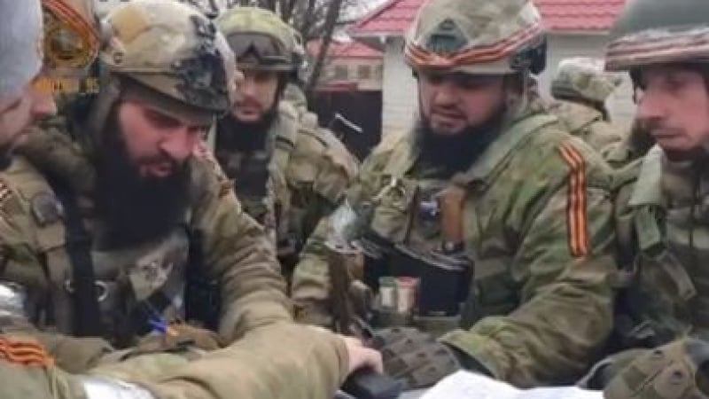 Кадиров: Чеченските спецчасти освободиха още едно украинско селище ВИДЕО