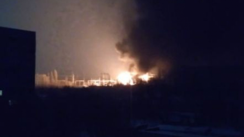 Мощна експлозия в Харков! Гори ядрен институт ВИДЕО