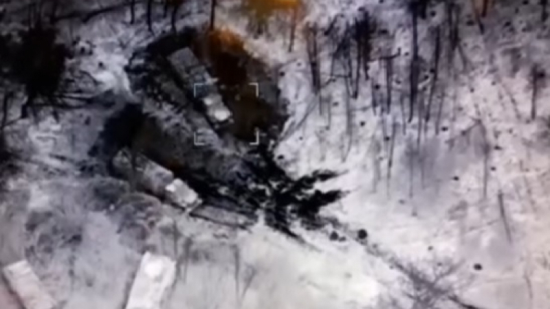 Украинските военновъздушни сили унищожиха руски команден пункт край Киев ВИДЕО