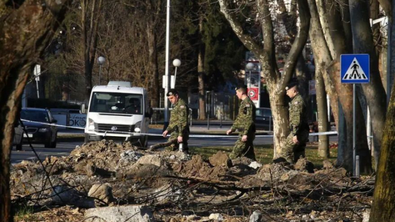 Установиха откъде в Украйна е излетял 6-тонният боен дрон, който се взриви в Загреб