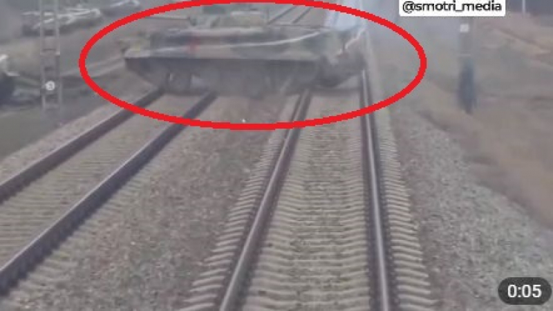 Необичайно ВИДЕО: Колона от руски бронирани машини се появи от нищото и мина през…