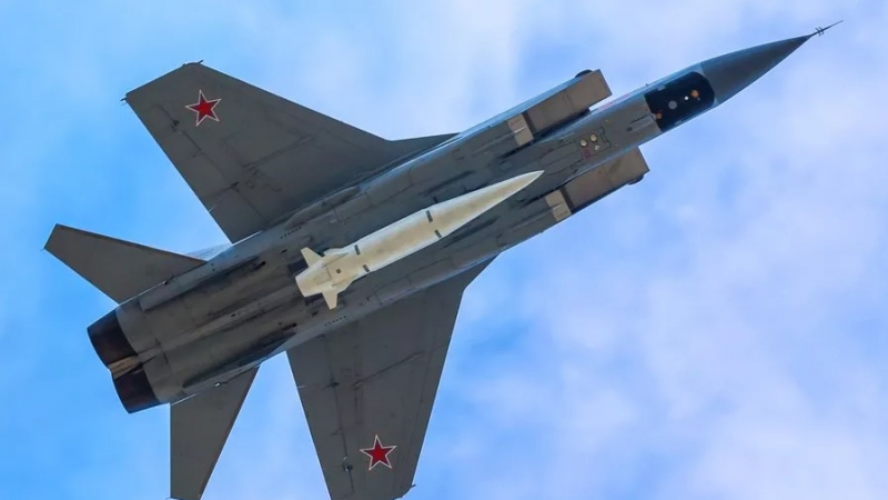 За първи път в световната военна история руска хиперзвукова ракета "Кинжал" порази бойна цел в Украйна ВИДЕО