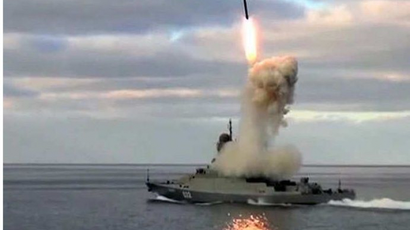 Черноморският флот нанася удари с "Калибър НК" по ВСУ ВИДЕО
