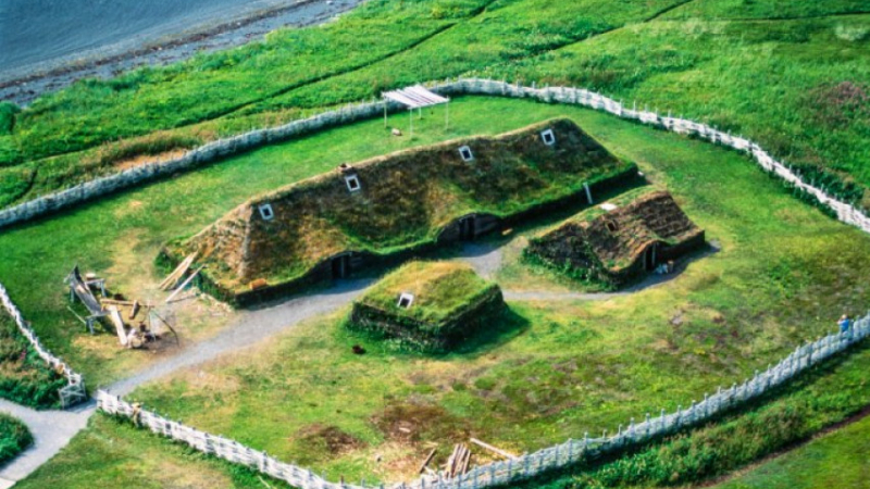 Селото, в което викингите са пристигнали преди Колумб