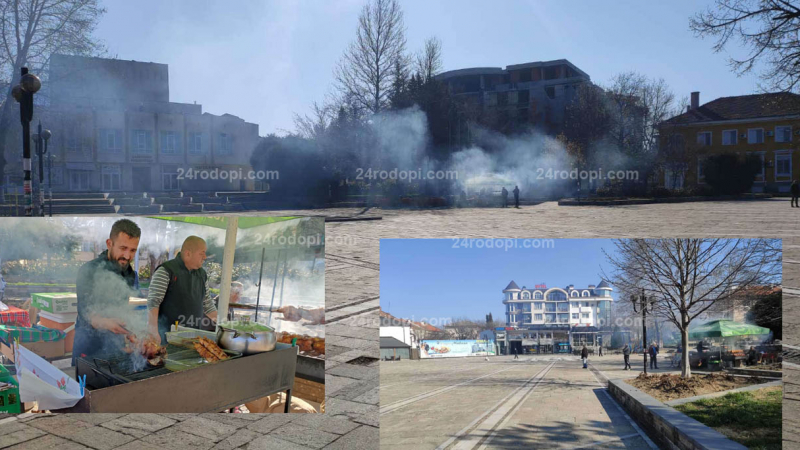 Голям стълб от пушек се изви над Момчилград, а на по-възрастните хора им се навлажниха очите