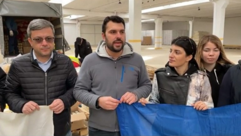 С благословията на Борисов: ГЕРБ праща помощ на Украйна ВИДЕО