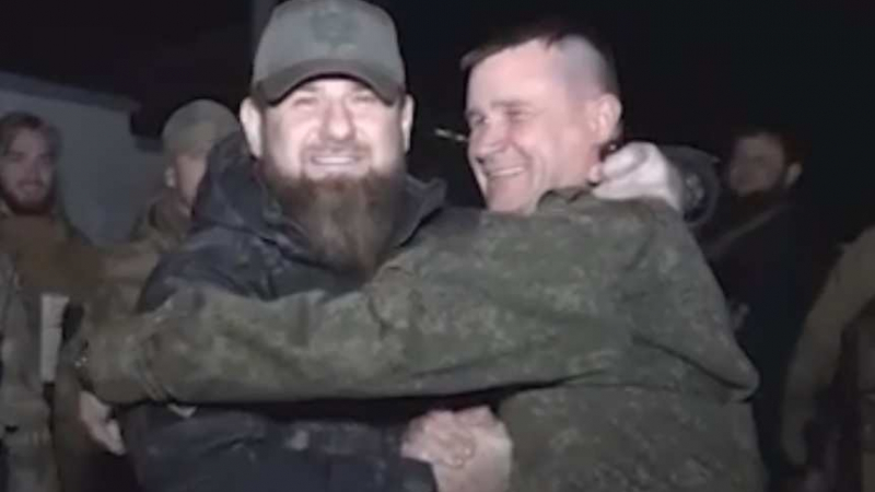 Кадиров се срещна с "убития" от Киев руски генерал в Мариупол ВИДЕО