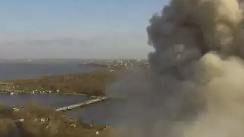 Руски ракети удариха пореден град на Черно море ВИДЕО