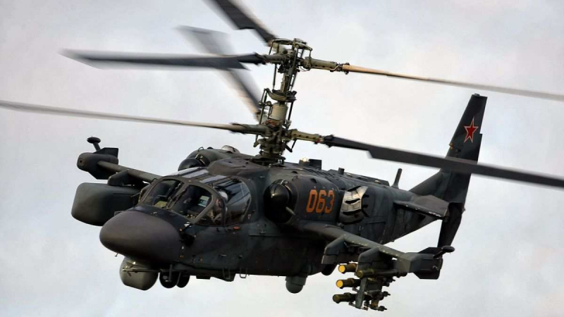"Алигатори" Ка-52 на Русия ловуват украинска техника ВИДЕО 