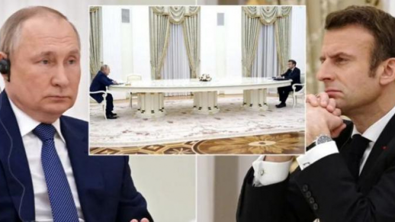 Путин поряза жестоко Макрон