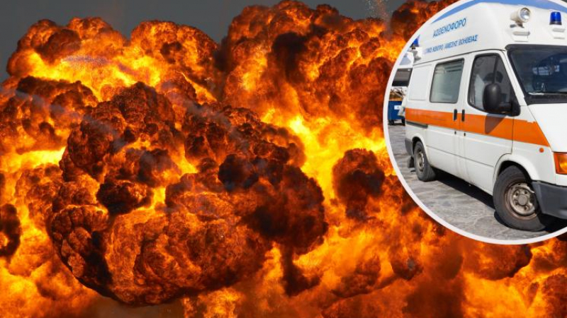 Мощна експлозия разтърси блок в Кюстендил  