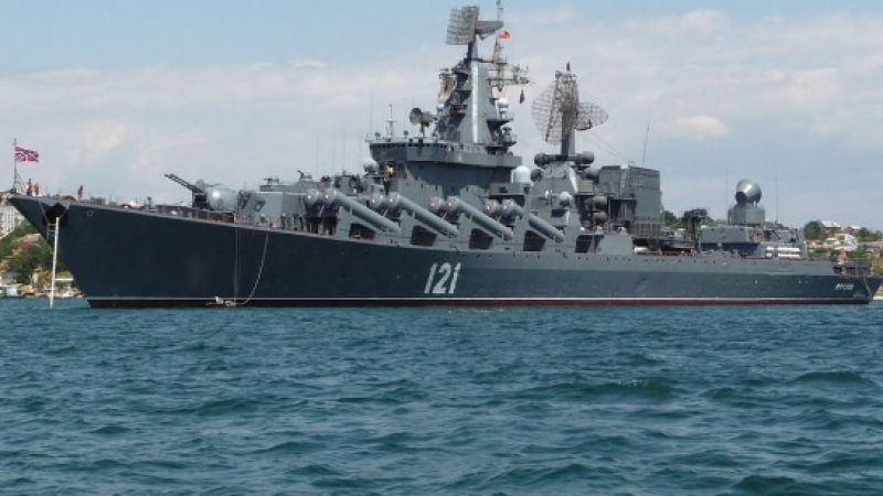 Украински ракети "Нептун" поразиха флагмана на руския черноморски флот "Москва"