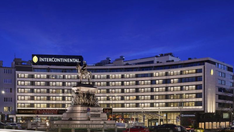 InterContinental® Sofia - най-добър хотел на бранда в Европа
