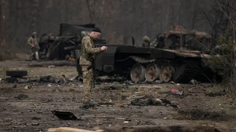 Това са най-разтърсващите кадри от войната в Украйна ВИДЕО